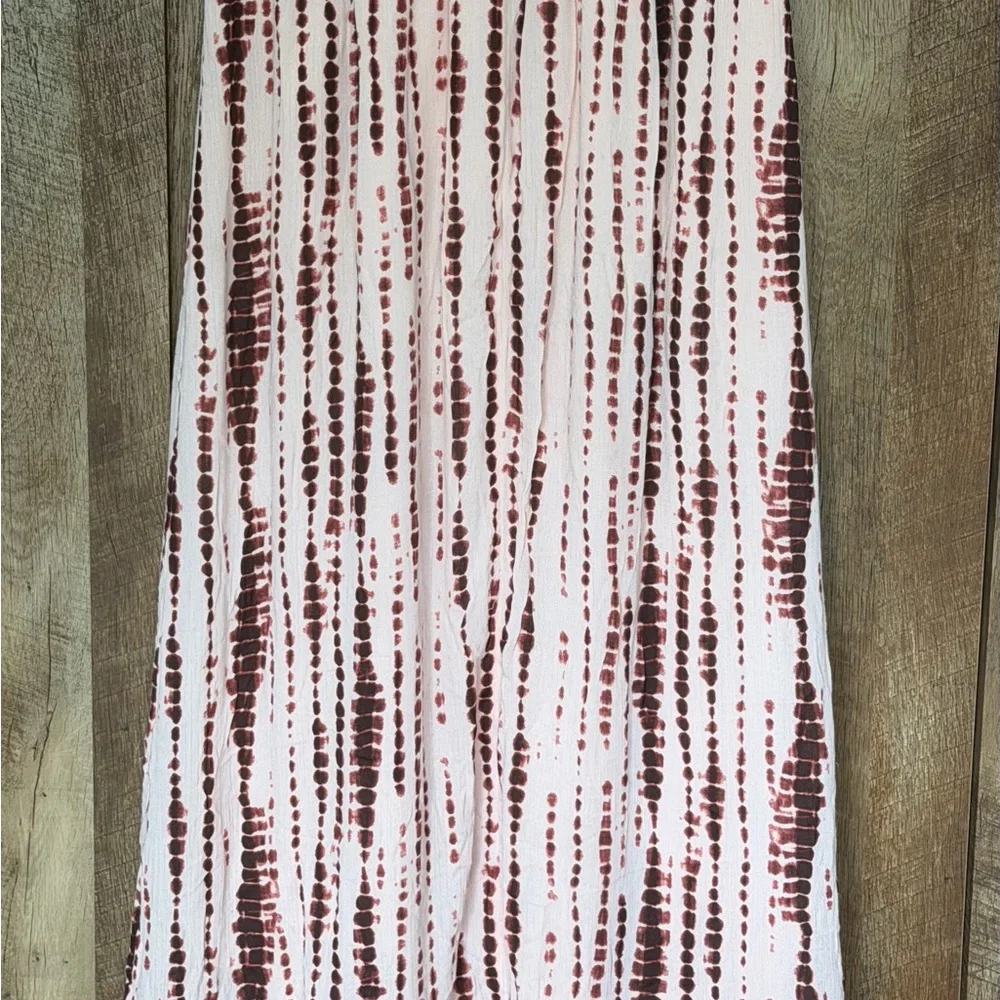 Abercrombie & Fitch Boho Light Weight  Maxi Skirt Hi-Low Ruffle Size S - Picture 9 of 13